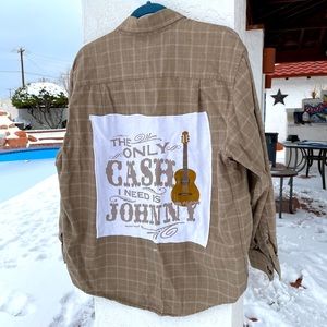 Bohemian Cowgirl Graphic Flannel